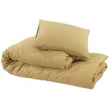  Set posteljine za poplun smeđesivi 200x200cm lagana mikrovlakna | shoptok.hr