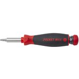 Wiha 45292 multifunkcionalni magnetni odvijač pocketmax®, sa bitovima u dršci Cene