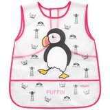 BabyOno Creative Baby Podbradak košuljica 36+ mjeseci Pingvin, roza | shoptok.hr