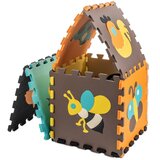  Pjenasta puzzle podloga za igru 9kom. šarene životinje 85x85x1cm | shoptok.hr