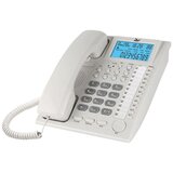 Mean IT Analogni telefon, stoni, LCD ekran, bela - ST200 White | ePonuda.com
