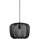 Light & Living Crna viseća svjetiljka s tekstilnim sjenilom ø 40 cm Plumeria – | shoptok.hr