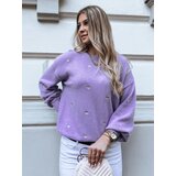DStreet Sweter damski LUMINA fioletowy | shoptok.hr