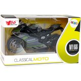  Dječji motor za igru Green Stripes 1:12 sa zvučnim i svjetlosnim efektima - sivi | shoptok.hr