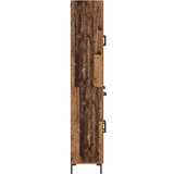  Kuhinjski ormarić 2 pcs Staro drvo 69 5 x 34 x 180 cm Konstruirano drvo | shoptok.hr