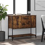 vidaXL Komoda boja dimljenog hrasta 100x36x85 cm konstruirano drvo Cijene