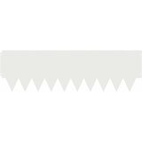  Ograda oko Travnjaka 10 pcs 103 x 30 cm metal Bijela | Eponuda.ba