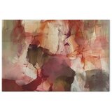  Slika - Spring composition – transparencies and forms in watercolor style 60x40 | shoptok.hr