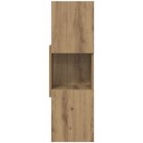  Kutni ormarić Umjetnički hrast 30,5x30x95cm Konstruirano drvo | shoptok.hr