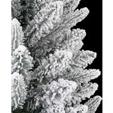 vidaXL Umestno božično drevo med 150 LED Bela 63 x 63 x 150 cm | Shoptok.si