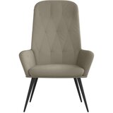  Stol za sproščanje svetlo siv žamet, (20957453) | Shoptok.si
