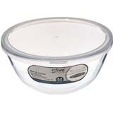 Five ZDJELA S POKLOPCEM 4,4 L, STAKLO PROZIRNA | shoptok.hr