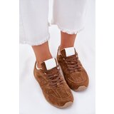 Boto Women's Sports Shoes Made Of Eco Suede Camel Dorella | Shoptok.si