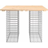  Vrtni stol Gabion dizajn 100x102x72 cm Masivno drvo Bor | shoptok.hr
