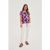 Marisse Patterned Fuchsia Blouse | ePonuda.com