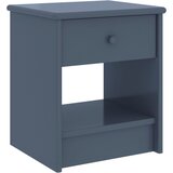 vidaXL noćni ormarić svjetlosivi 35 x 30 x 40 cm od masivne borovine Cijene