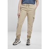 Urban Classics Women's Cargo Jogging Pants High Waisted Concrete | shoptok.hr