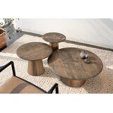 Gazzda Okrogla stranska mizica iz masivnega hrasta ø 55 cm Mushroom – | Shoptok.si
