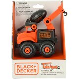 Black & Decker Razdvojivo vučno vozilo TT026S-BD, 3+, Narandžasti + Odvijač, Crni | Eponuda.ba