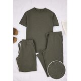 Trendyol muški set trenerke Tmnss26Em00002, Kaki Cene