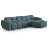 Micadoni Home Modra kotna sedežna garnitura Lisa – | Shoptok.si