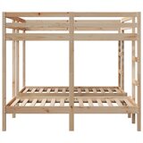  Trostruki okvir kreveta na kat 160x200/80x160 cm od borovine | Eponuda.com