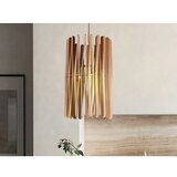  Drveni luster na kanapu 1xE27/60W/230V prečnik 38 cm masiv/jasen/kaučukovac | Eponuda.com