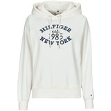 Tommy Hilfiger Puloverji MDRN REG VARSITY HOODIE Bela | Shoptok.si