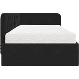  Kutni okvir kreveta Crna 90 x 200 cm Baršun | shoptok.hr