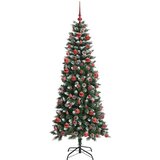 vidaXL Umjetno božićno drvce s stalakom Zelena 76 x 76 x 150 cm | shoptok.hr