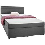 Bessagi Home Boxspring Postelja Rosa, Temno Siva, 140x200 | Shoptok.si