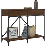  Konzolni stol boja smeđeg hrasta 100x39x78,5 cm | Eponuda.ba