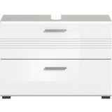 XXXL Omarica Za Pod Umivalnik Copa, Ca. 80x56 Cm - Sivo/bela Barva | Shoptok.si