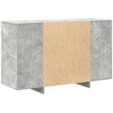  Kreveta Beton siva 120 x 41 x 75 cm Konstruirano drvo | shoptok.hr