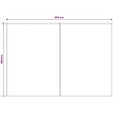  Zamjensko platno za tendu Žuta i bijela 350 x 200 cm Poliester | shoptok.hr
