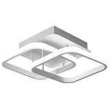 Moderna stropna nadometna LED svetilka 22W 24cm 4500K bela | Shoptok.si