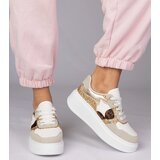 Gemre Bertula leopard print glitter sneakers | shoptok.hr