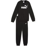 Puma Trenirka za tek 'Essentials No. 1' črna / bela | Shoptok.si