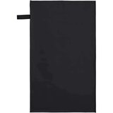 vidaXL Športne brisače 2 pcs Črna 50 x 30 cm Poliester in poliamid | Shoptok.si
