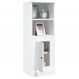 Visoka komoda bijela 36 x 35,5 x 103,5 cm od konstruiranog drva | Eponuda.com