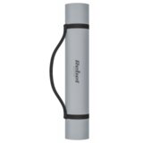 Rebel Active prostirka za gimnastiku za jogu, pilates, fitness, 200x115cm, debljine 1cm, TPE materijal, siva | shoptok.hr