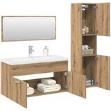  Kopalniška garnitura 4-delna artisan hrast inženirski les | Shoptok.si