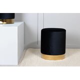 Venture Home puf Benji ⌀35 cm, crna | shoptok.hr
