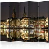  Paravan u 5 dijelova - Night in Hamburg II [Room Dividers] 225x172 | shoptok.hr