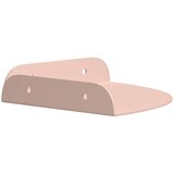  Lebdeća polica s policom 2 pcs Ružičasta 15 x 15 x 2 cm | shoptok.hr