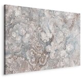  Slika - Marble flowers – natural stone structure in pastel colours 90x60 Na talijanskom platnu | shoptok.hr