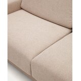 Kave Home Bež raztegljiva sedežna garnitura 244 cm Anley &amp;ndash; Slike