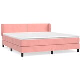 Maison Chic Box spring postelja - Vzmetna postelja z vzmetnico roza 160x200 cm žamet SL9178, (21885942) | Shoptok.si