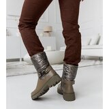 Gemre Green insulated ankle boots with decorative strap Lido | Eponuda.ba
