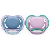 Philips avent® komplet 2 dud ultra air pink/blue 6-18 m | Shoptok.si